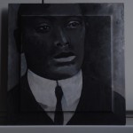 Neger (2006 - acryl op hout - 40/40 cm)